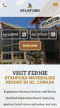 Mobile Screenshot of ferniestanfordresort.com